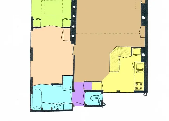 Apartamento 3p Baroque With Rooftop View *